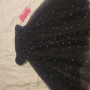 Betsey Johnson Strapless Gown Dress